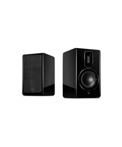 QUAD REVELA 1 BLACK + STAND DEDICATI DEMO COPPIA DIFFUSORI DA LIBRERIA O STAND GARANZIA UFFICIALE