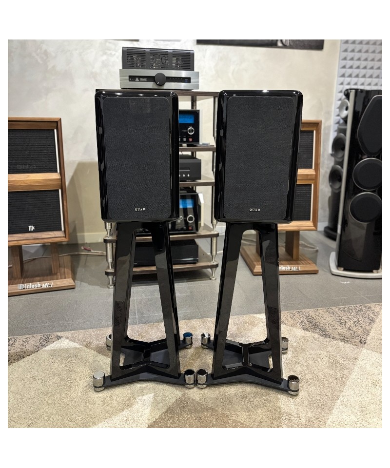 QUAD REVELA 1 BLACK + STAND DEDICATI DEMO COPPIA DIFFUSORI DA LIBRERIA O STAND GARANZIA UFFICIALE