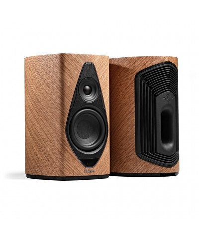 SONUS FABER DUETTO WALNUT DEMO + DUETTO STAND COPPIA DIFFUSORI ATTIVI DA LIBRERIA GARANZIA UFFICIALE