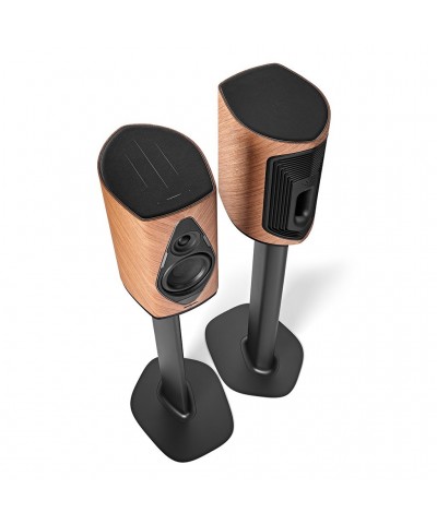 SONUS FABER DUETTO WALNUT DEMO + DUETTO STAND COPPIA DIFFUSORI ATTIVI DA LIBRERIA GARANZIA UFFICIALE