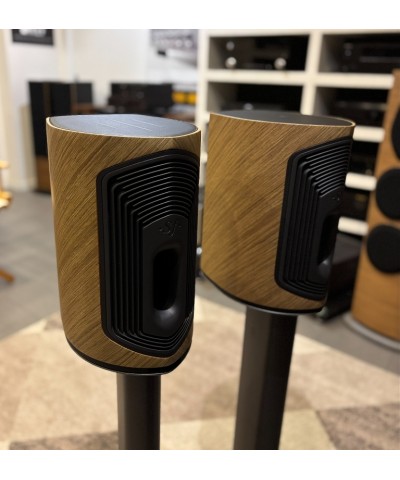 SONUS FABER DUETTO WALNUT DEMO + DUETTO STAND COPPIA DIFFUSORI ATTIVI DA LIBRERIA GARANZIA UFFICIALE