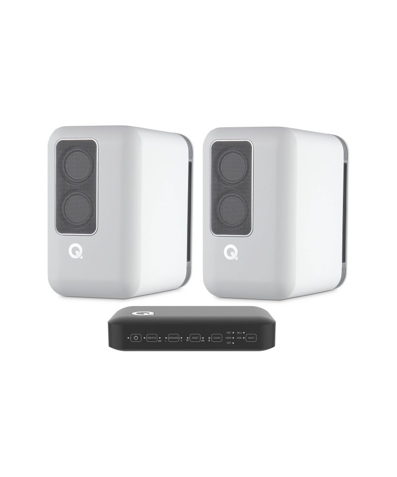 Q ACOUSTICS Q ACTIVE 200 COPPIA DIFFUSORI DA LIBRERIA/ STAND WIRELESS GARANZIA UFFICIALE