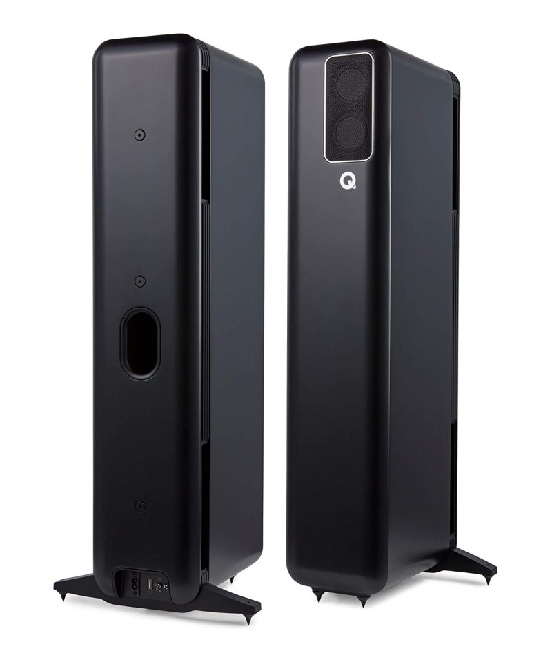 Q ACOUSTICS Q ACTIVE 400 COPPIA DIFFUSORI DA PAVIMENTO WIRELESS GARANZIA UFFICIALE