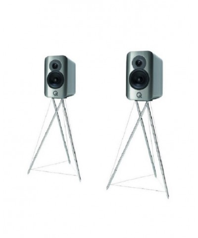 Q ACOUSTICS Q CONCEPT 300 CON STAND DEDICATO COPPIA DIFFUSORI DA LIBRERIA GARANZIA UFFICIALE