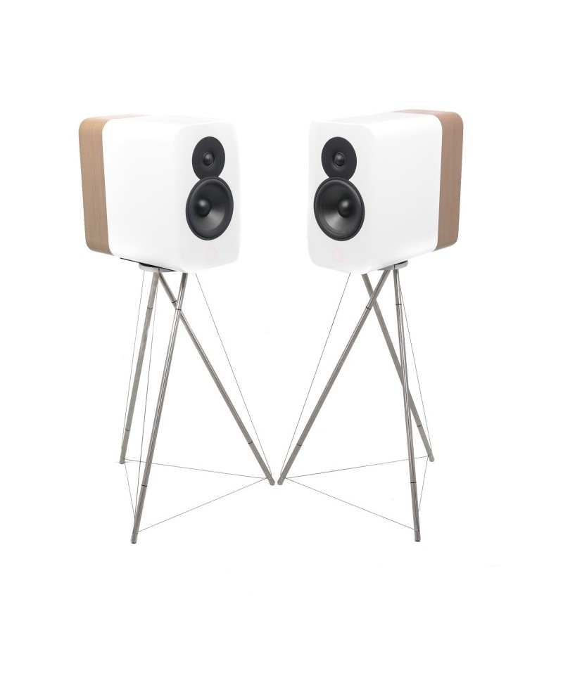 Q ACOUSTICS Q CONCEPT 300 CON STAND DEDICATO COPPIA DIFFUSORI DA LIBRERIA GARANZIA UFFICIALE