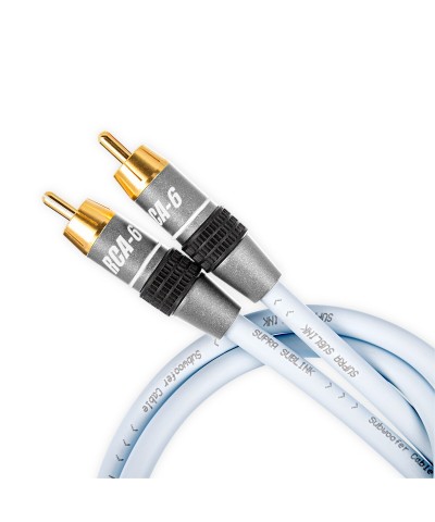 SUPRA SUBLINK 1RCA RCA BLUE CAVO SUBWOOFER GARANZIA UFFICIALE