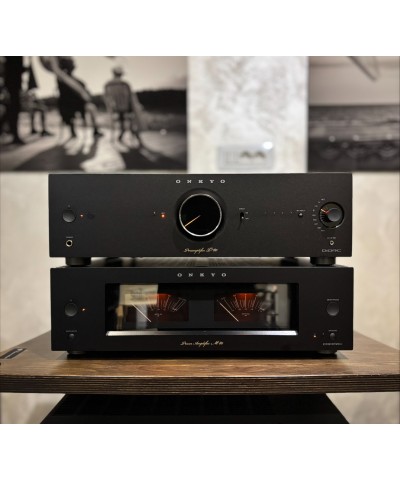 ONKYO ICON P-80 + M80 BLACK DEMO PRE + FINALE DAC STREAMER ETHERNET/WI-FI GARANZIA UFFICIALE