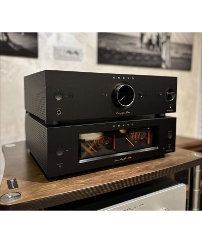 ONKYO ICON P-80 + M80 BLACK DEMO PRE + FINALE DAC STREAMER ETHERNET/WI-FI GARANZIA UFFICIALE