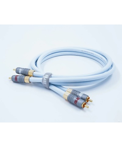 SUPRA EFF-IX 2RCA-SC BLUE 1 MT CAVO DI SEGNALE HI FI NUOV0 GARANZIA UFFICIALE