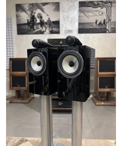 BOWERS & WILKINS 705 S3 BLACK DEMO COPPIA DIFFUSORI DA LIBRERIA GARANZIA UFFICIALE