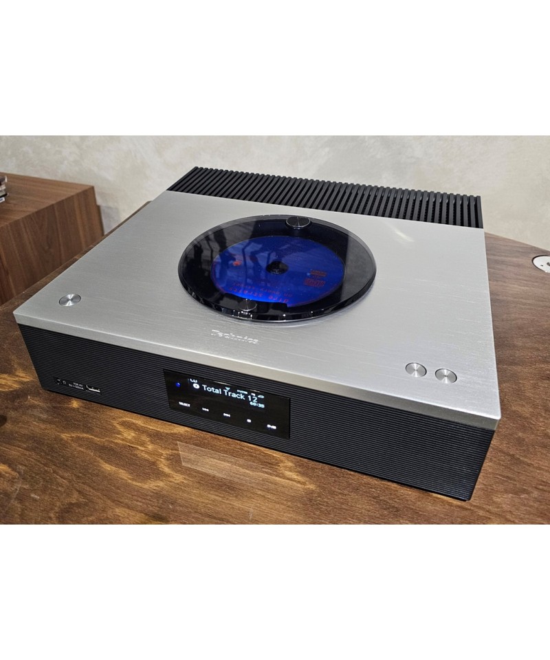 TECHNICS SA C600 DEMO SILVER HI FI AMPLIFICATORE DAC CD NUOVO GARANZIA UFFICIALE