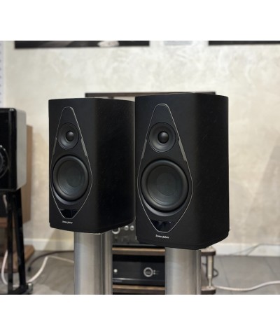 SONUS FABER DUETTO BLACK DEMO COPPIA DIFFUSORI ATTIVI DA LIBRERIA GARANZIA UFFICIALE