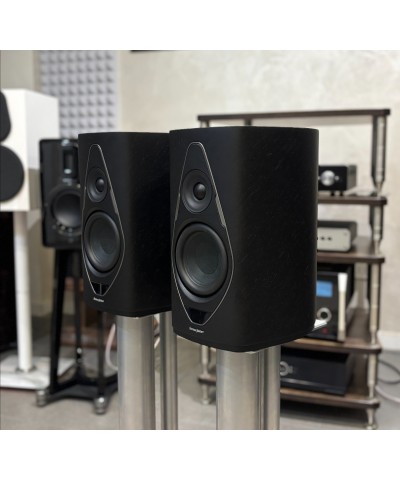 SONUS FABER DUETTO BLACK DEMO COPPIA DIFFUSORI ATTIVI DA LIBRERIA GARANZIA UFFICIALE