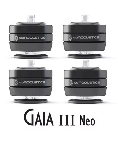 ISOACOUSTICS GAIA III NEO SET 4 PIEDINI NUOVI GARANZIA UFFICIALE