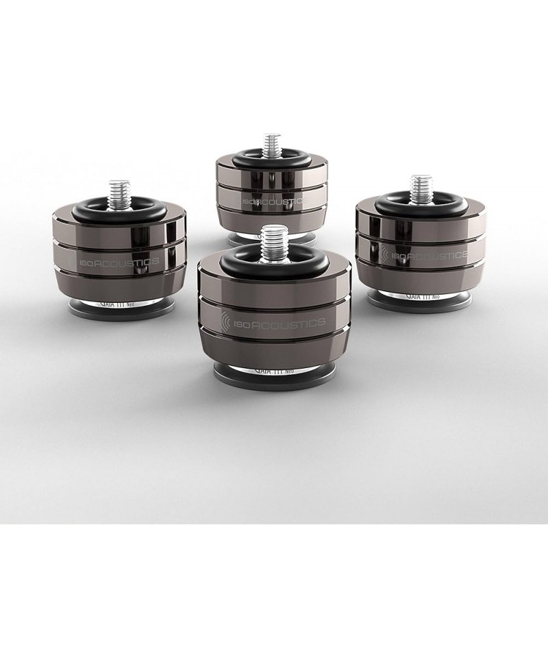 ISOACOUSTICS GAIA III NEO SET 4 PIEDINI NUOVI GARANZIA UFFICIALE