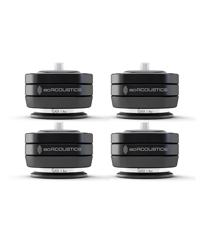 ISOACOUSTICS GAIA I NEO SET 4 PIEDINI NUOVI GARANZIA UFFICIALE