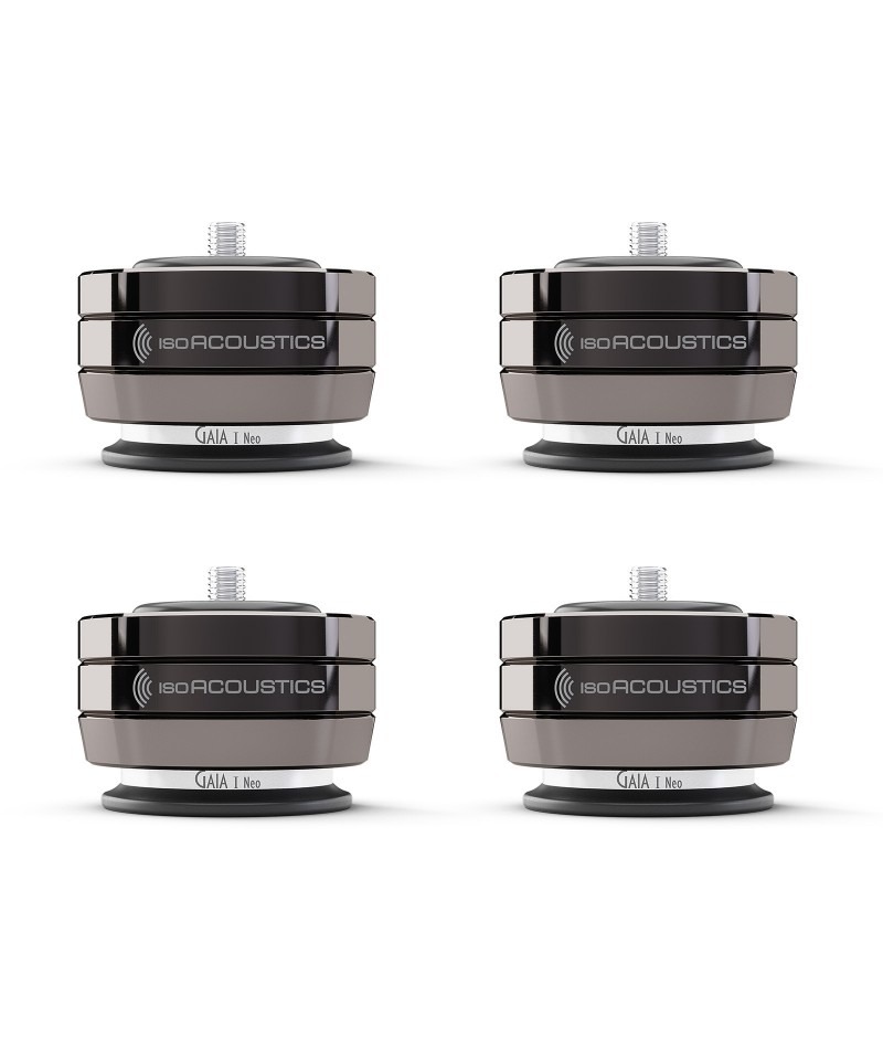 ISOACOUSTICS GAIA I NEO SET 4 PIEDINI NUOVI GARANZIA UFFICIALE