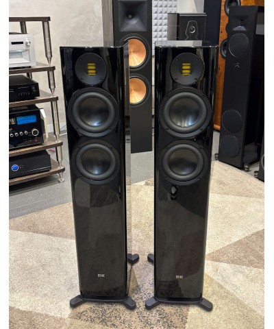 ELAC SOLANO FS 287 BLACK GLOSS COPPIA DIFFUSORI DA PAVIMENTO GARANZIA UFFICIALE