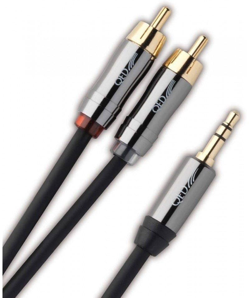 QED PERFORMANCE AUDIO J2P INTERCONNESSIONE MINIJACK/RCA STEREP DA 1.5 MT GARANZIA UFFICIALE
