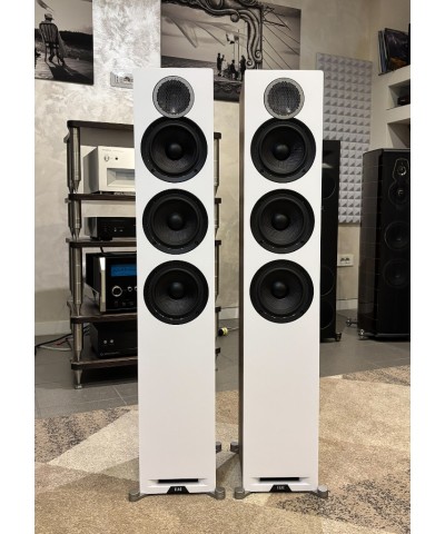 ELAC DEBUT REFERENCE DFR 52 WHITE DEMO COPPIA DIFFUSORI DA PAVIMENTO GARANZIA UFFICIALE