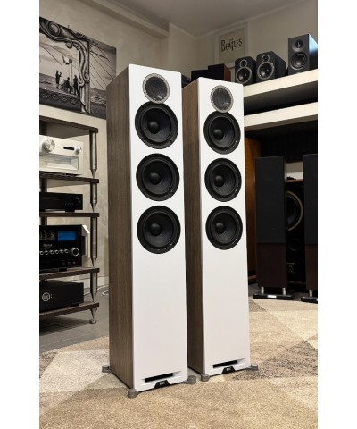 ELAC DEBUT REFERENCE DFR 52 WHITE DEMO COPPIA DIFFUSORI DA PAVIMENTO GARANZIA UFFICIALE