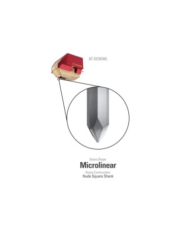 AUDIO TECHNICA AT OC9XML TESTINA MC DOPPIA BOBINA FONORIVELATORE GARANZIA UFF