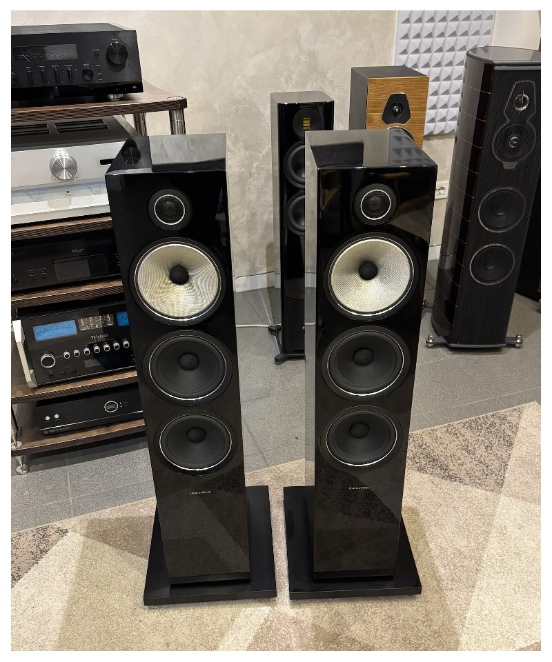BOWERS & WILKINS 703 S2 BLACK USATI COPPIA DIFFUSORI DA PAVIMENTO