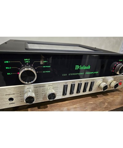 MCINTOSH C 22 MK V DEMO PREAMPLIFICATORE STEREO A VALVOLE GARANZIA UFFICIALE