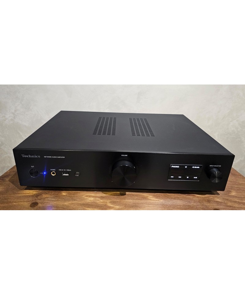 TECHNICS SU GX70 BLACK DEMO AMPLIFICATORE INTEGRATO CONSTREAMER DI RETE GARANZIA UFFICIALE