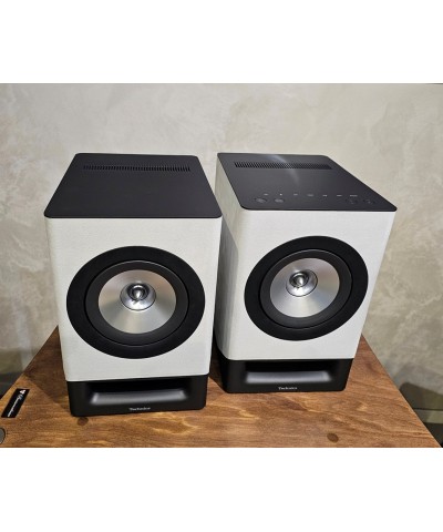TECHNICS SC CX700 DEMO COPPIA DIFFUSORI ATTIVI GREY NUOVI GARANZIA UFFICIALE
