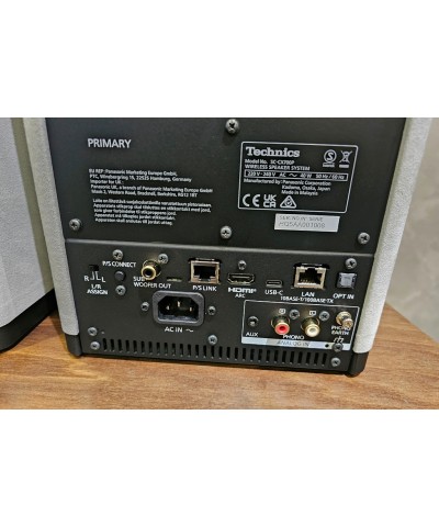 TECHNICS SC CX700 DEMO COPPIA DIFFUSORI ATTIVI GREY NUOVI GARANZIA UFFICIALE