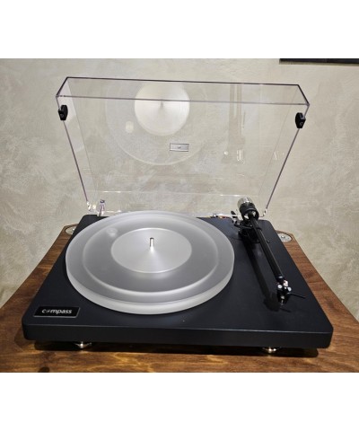 CLEARAUDIO COMPASS TT071/B BLACK DEMO GIRADISCHI A CINGHIA GARANZIA UFFICIALE