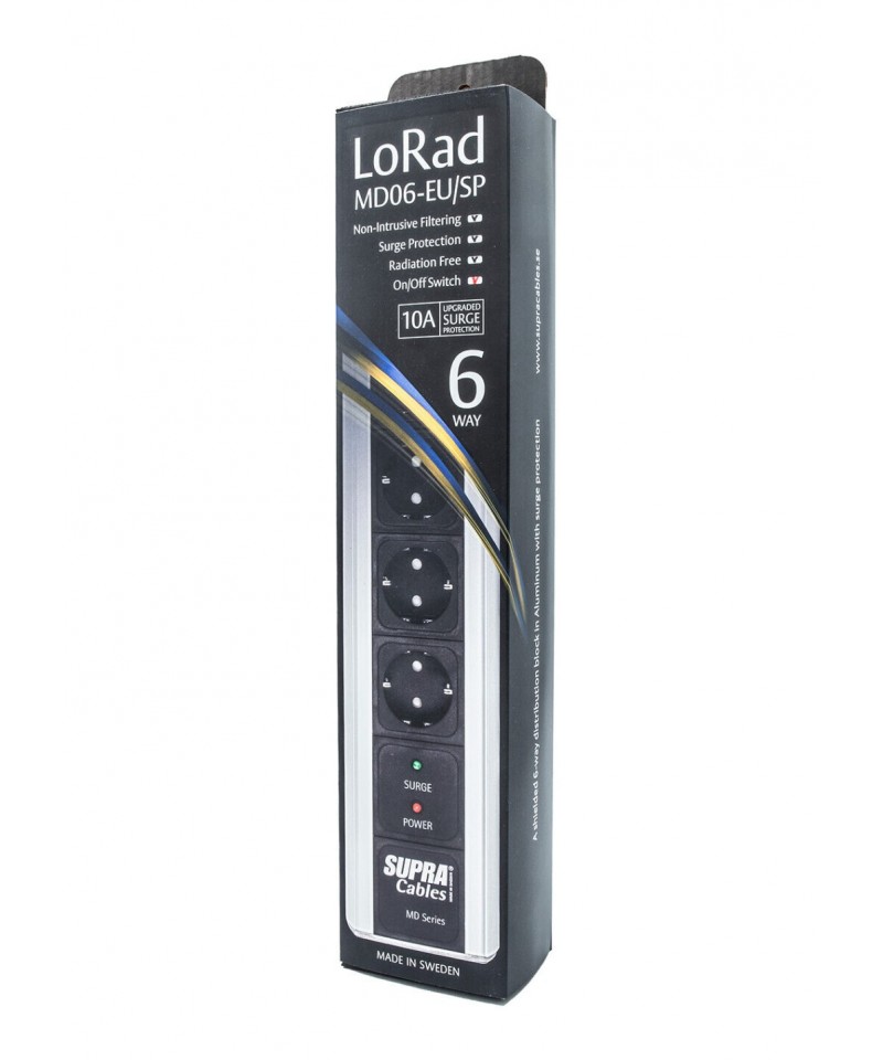 SUPRA LORAD MD06 EU SP MULTIPRESA PROTEZIONE SP NUOVO GARANZIA UFFICIALE