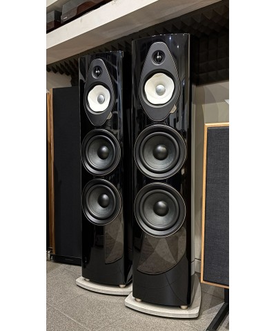 SONUS FABER SONETTO VIII G2 DEMO BLACK COPPIA DIFFUSORI DA PAVIMENTO GARANZIA UFFICIALE