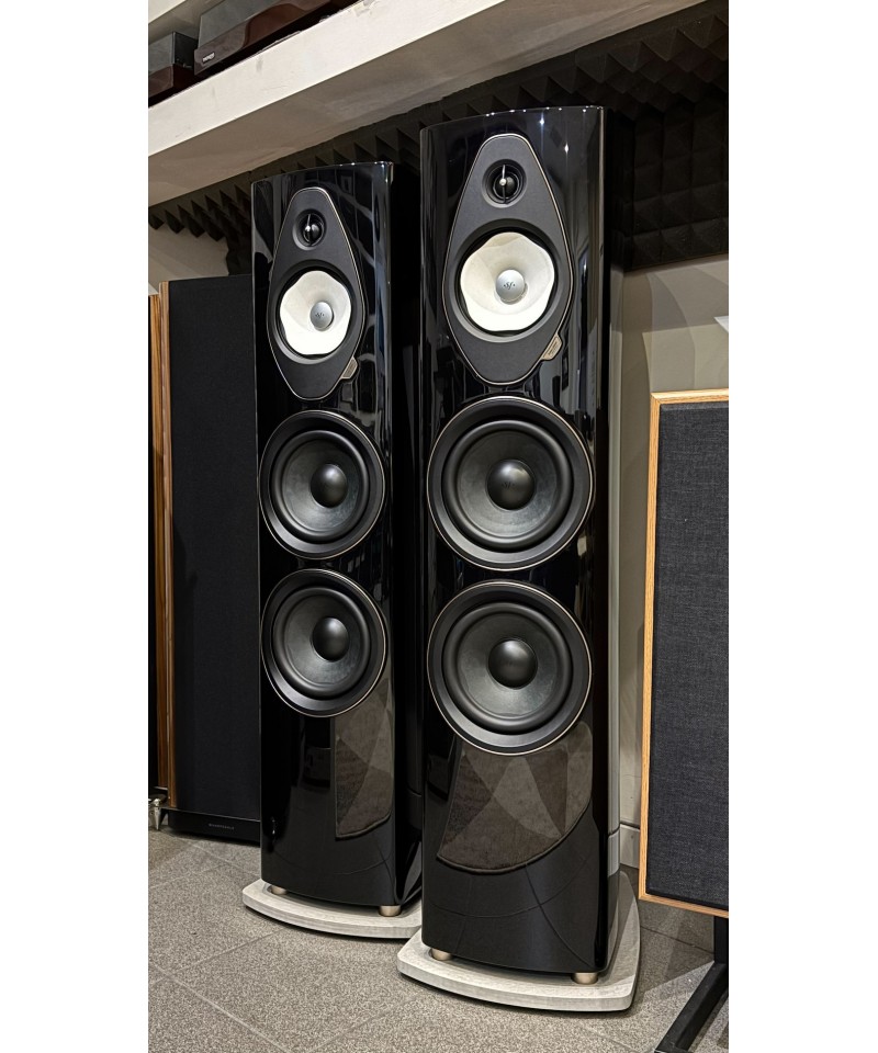 SONUS FABER SONETTO VIII G2 DEMO BLACK COPPIA DIFFUSORI DA PAVIMENTO GARANZIA UFFICIALE