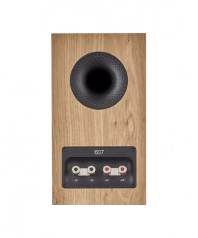 BOWERS & WILKINS 607 S3 OAK DEMO COPPIA DIFFUSORI DA LIBRERIA GARANZIA UFFICIALE