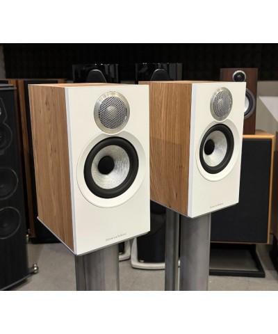 BOWERS & WILKINS 607 S3 OAK DEMO COPPIA DIFFUSORI DA LIBRERIA GARANZIA UFFICIALE