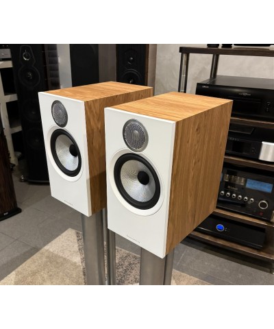 BOWERS & WILKINS 606 S3 OAK DEMO COPPIA DIFFUSORI DA LIBRERIA GARANZIA UFFICIALE