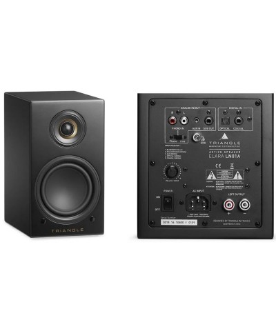 TRIANGLE ELARA LN01A COPPIA DIFFUSORI DA LIBRERIA AMPLIFICATI GARANZIA UFFICIALE
