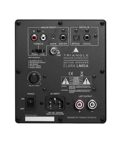 TRIANGLE ELARA LN05A COPPIA DIFFUSORI DA PAVIMENTO ATTIVI GARANZIA UFFICIALE
