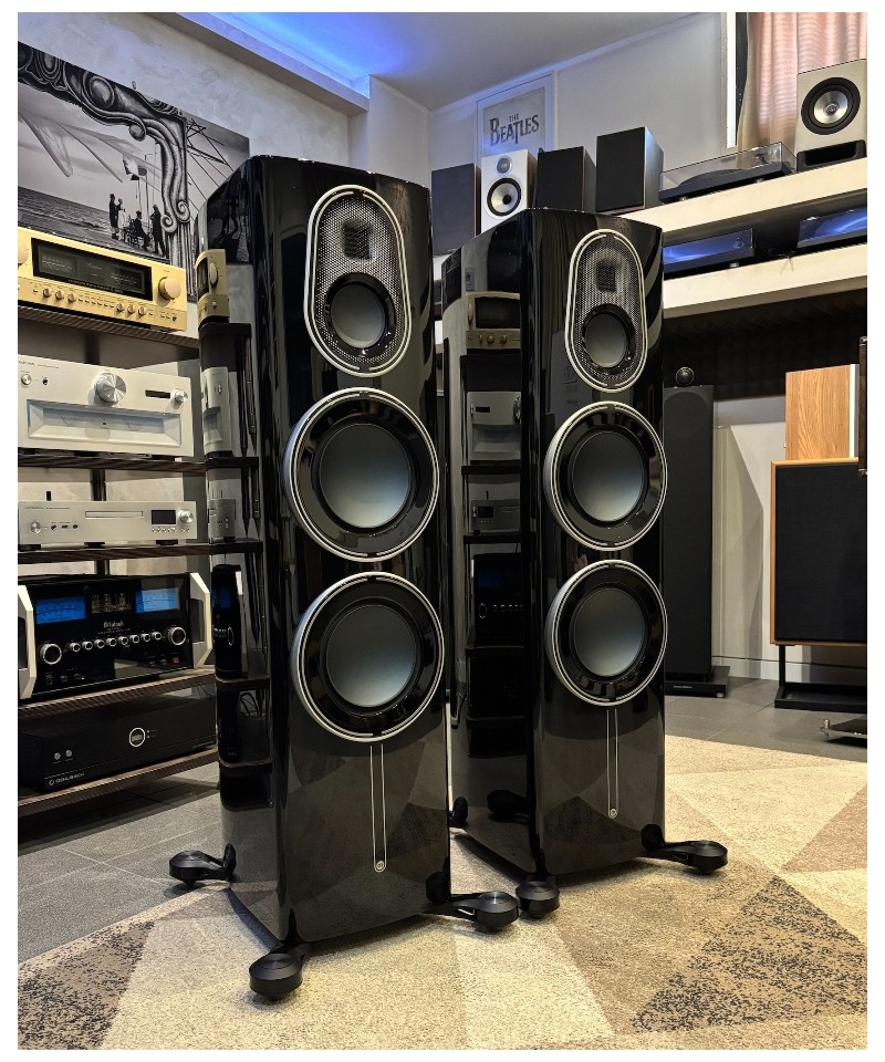 MONITOR AUDIO PLATINUM 300 3G BLACK DEMO COPPIA DIFFUSORI DA PAVIMENTO GARANZIA UFFICIALE