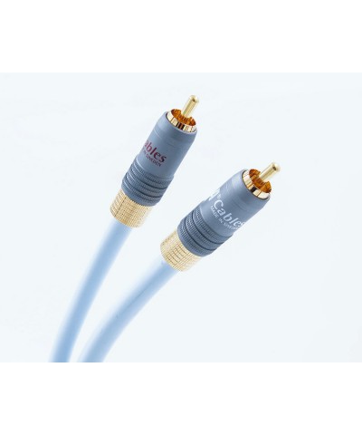 SUPRA EFF-IX 2RCA-SC BLUE 1 MT CAVO DI SEGNALE HI FI NUOVO GARANZIA UFFICIALE