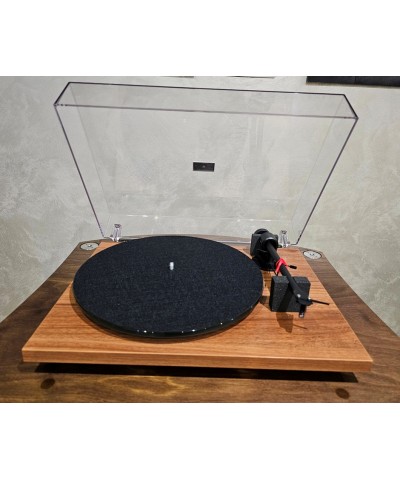PRO JECT T1 EVO PHONO OM10 WALNUT DEMO MGIRADISCHI TRAZIONE A CINGHIA GARANZIA UFFICIALE
