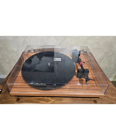 PRO JECT T1 EVO PHONO OM10 WALNUT DEMO MGIRADISCHI TRAZIONE A CINGHIA GARANZIA UFFICIALE