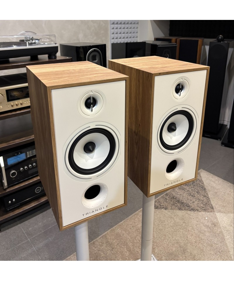 TRIANGLE BOREA BR04 LIGHT OAK DEMO COPPIA DIFFUSORI DA LIBRERIA GARANZIA UFFICIALE