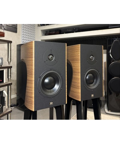MOREL AVYRA 662 WALNUT DEMO COPPIA DIFFUSORI DA LIBRERIA GARANZIA UFFICIALE