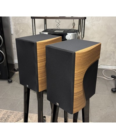 MOREL AVYRA 662 WALNUT DEMO COPPIA DIFFUSORI DA LIBRERIA GARANZIA UFFICIALE