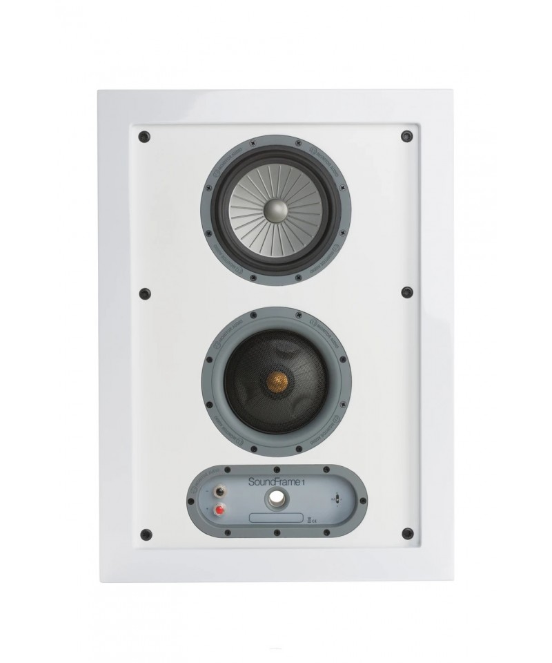 MONITOR AUDIO SOUNDFRAME 1 WHITE COPPIA DIFFUSORI (2PZ) ON- WALL NUOVI GARANZIA UFFICIALE