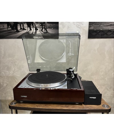THORENS TD 1601 TP160 WALNUT DEMO GIRADISCHI SEMI-AUTOMATICO TRAZIONE A CINGHIA GARANZIA UFFICIALE
