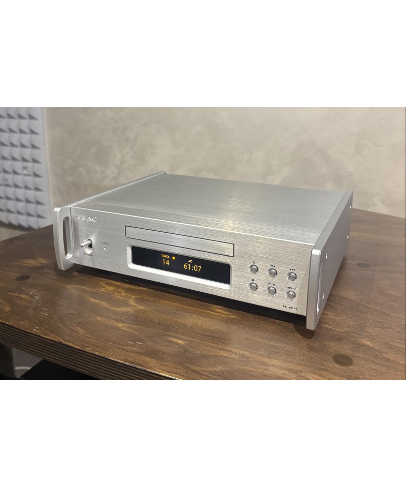 TEAC PD 507 T SILVER DEMO MECCANICA DI TRASPORTO CD HIEND NUOVO GARANZIA UFFICIALE